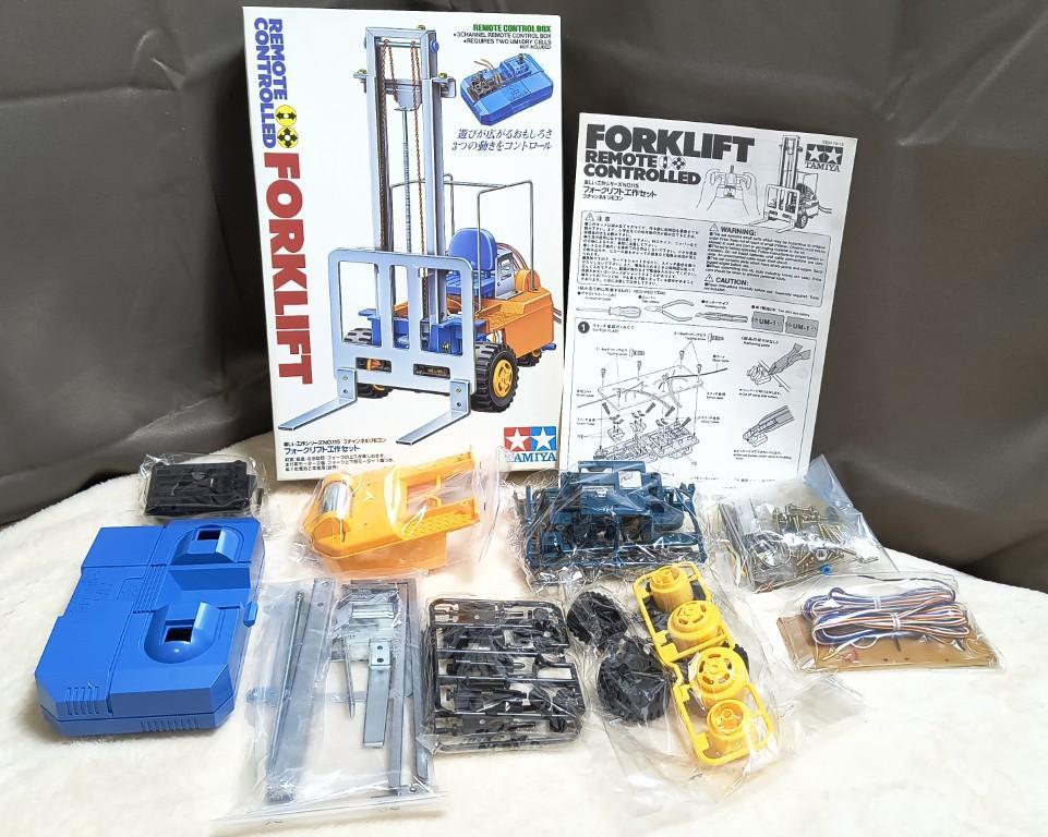 TAMIYA　FORKLIFT　フォークリフト工作セット