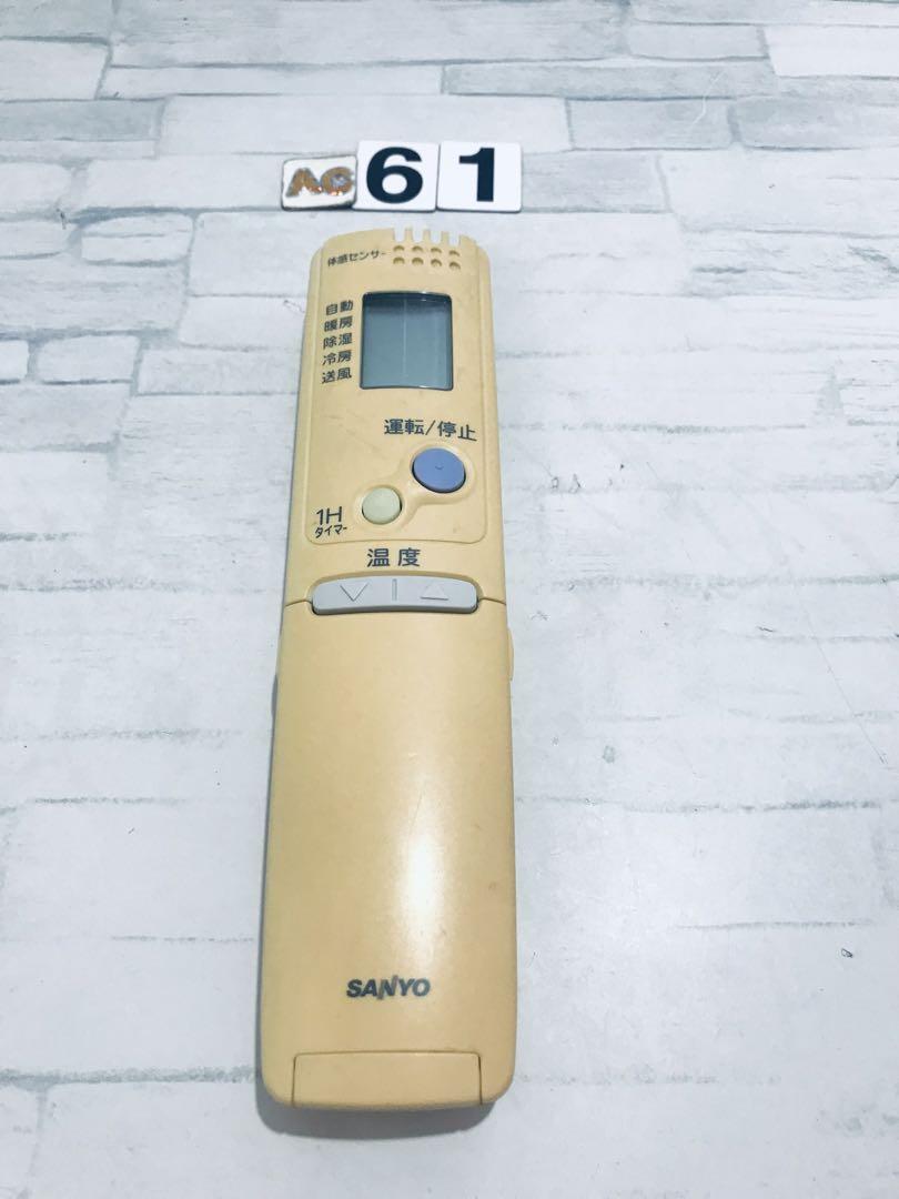 [保証あり] SANYO　サンヨー　RCS-SH1U　エアコン　リモコン 保証あり] SANYO サンヨー RCS-SH1U エアコン リモコン