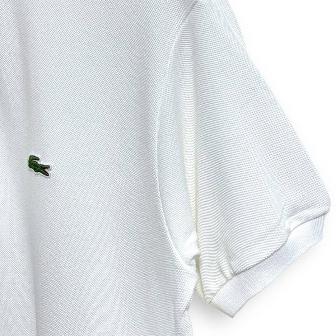 新品 フランス製 LACOSTE ラコステ 半袖 ポロシャツ ホワイト 3