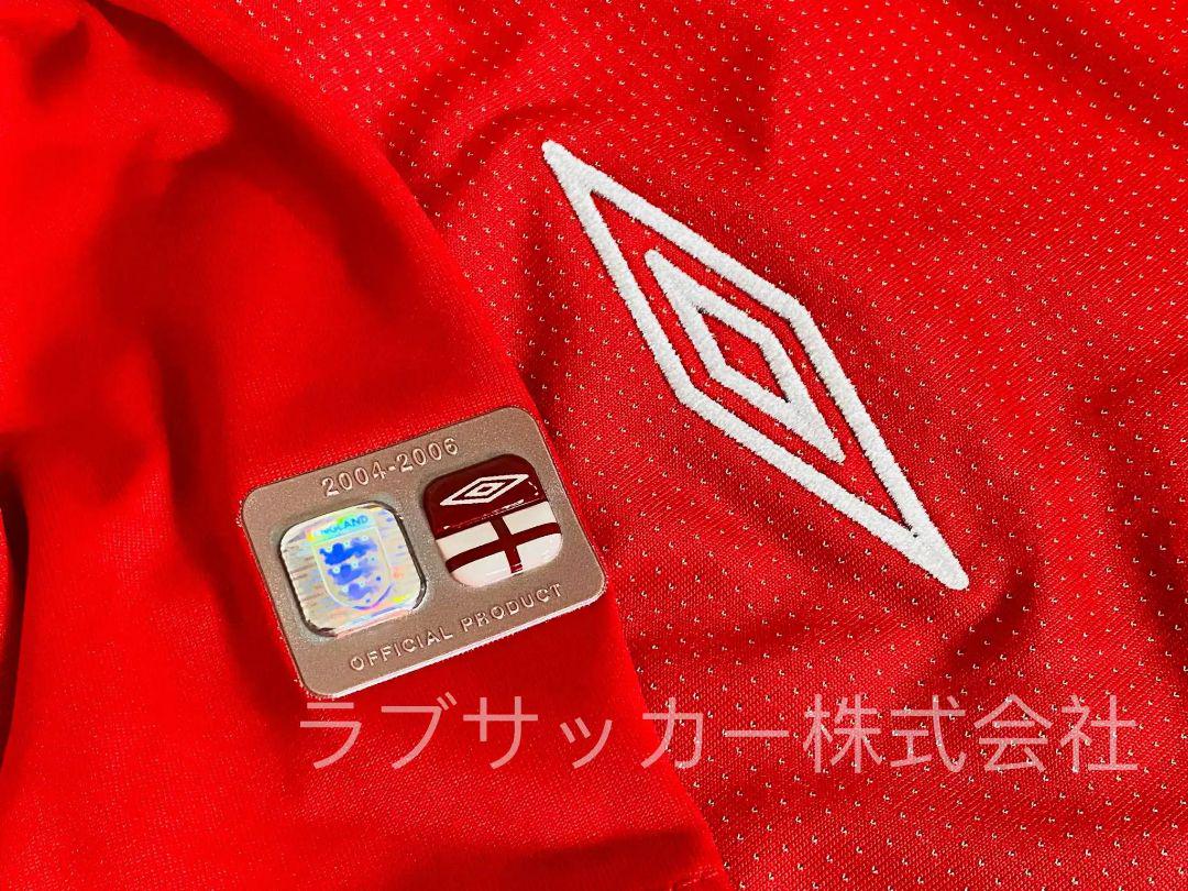 イングランド代表 2004 アウェイ ユニフォーム #7 ベッカム 長袖