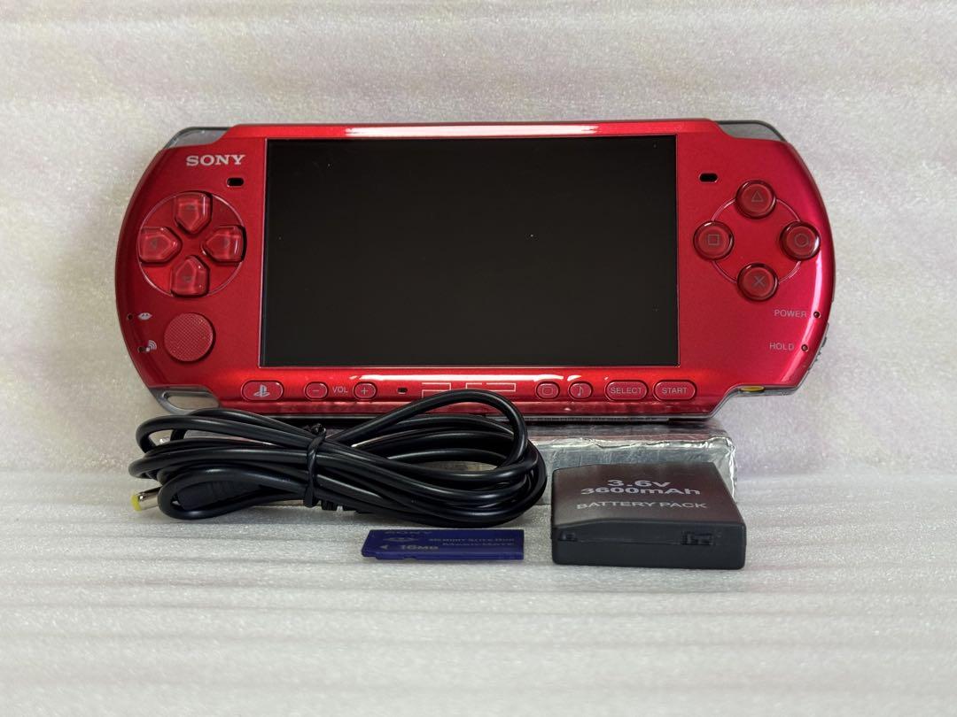 PSP-3000RR【良品・動作良好】