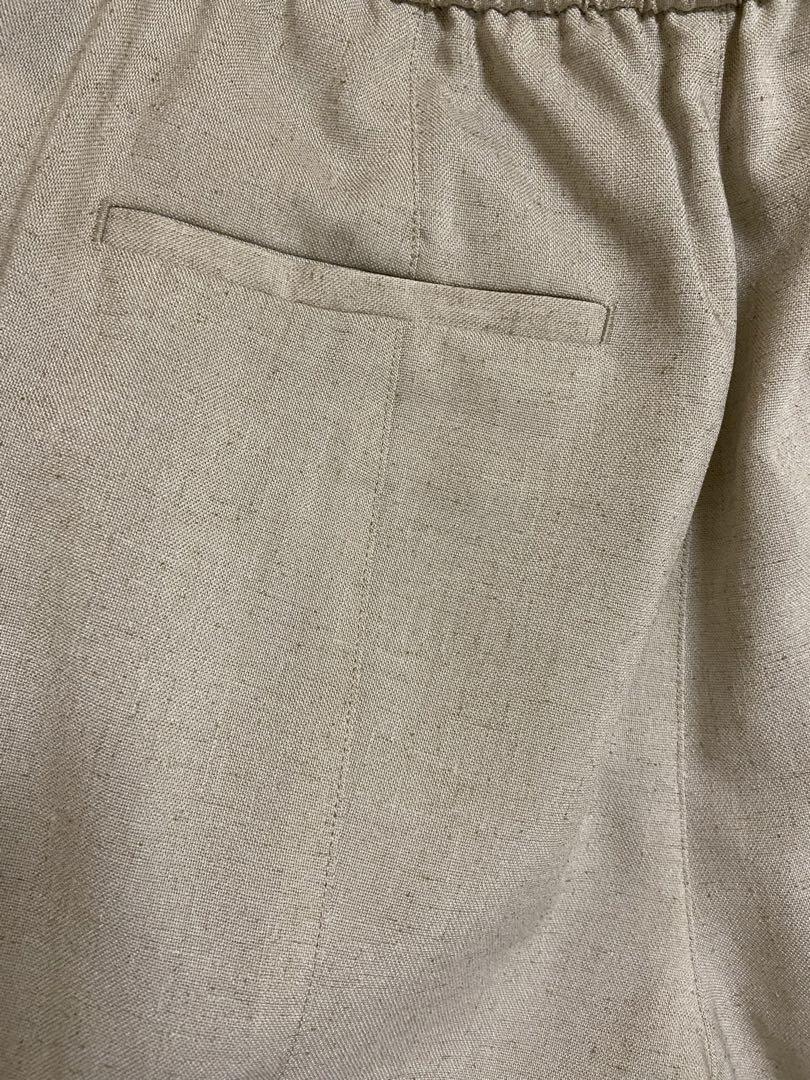 green label relaxing スラブ オックス フレア パンツ