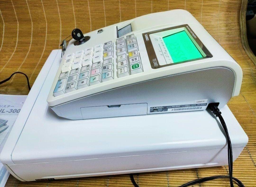 カシオレジスター　TE-340/NL300　フル設定無料　3403401
