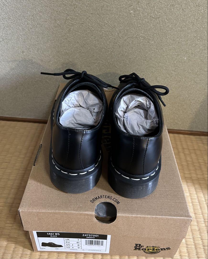 Dr. Martens 1461 WHITE STITCH 3 ホール シューズ