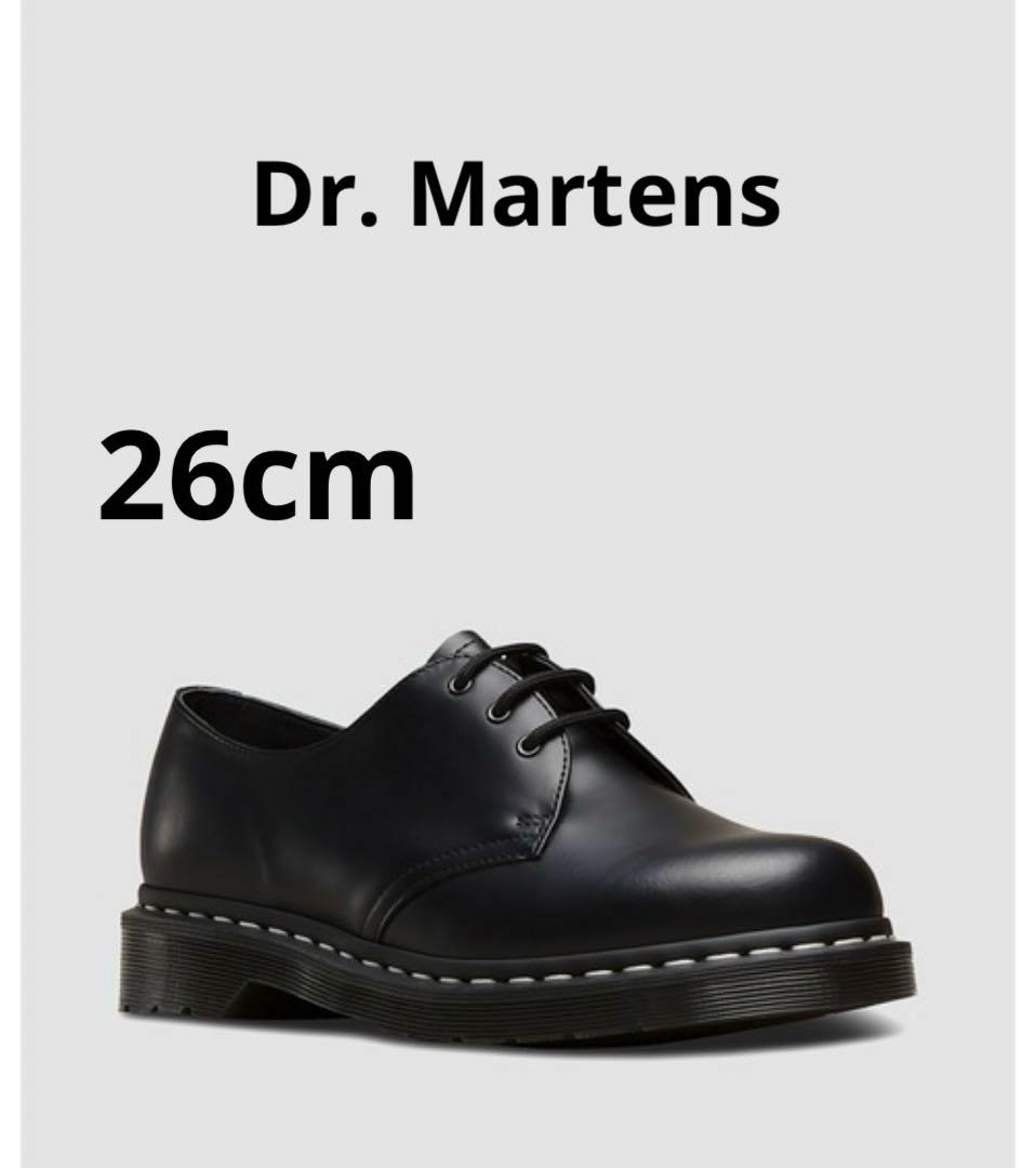Dr. Martens 1461 WHITE STITCH 3 ホール シューズ