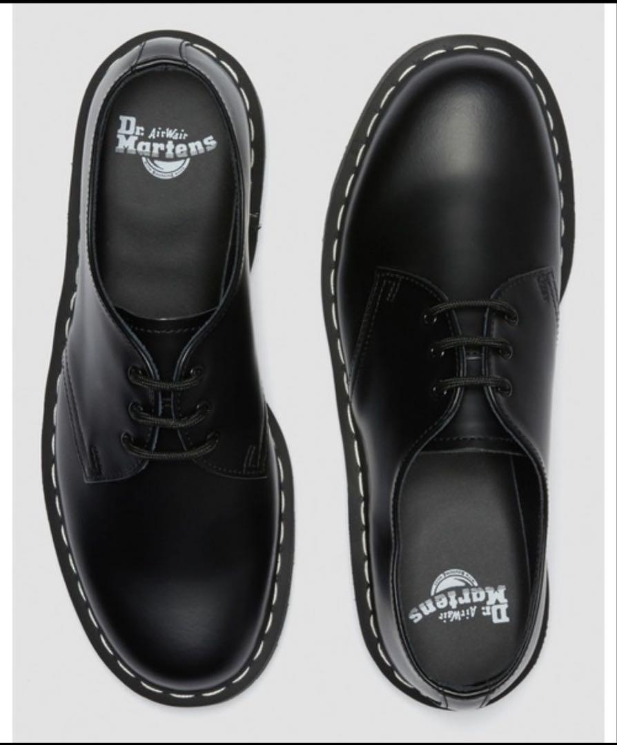 Dr. Martens 1461 WHITE STITCH 3 ホール シューズ