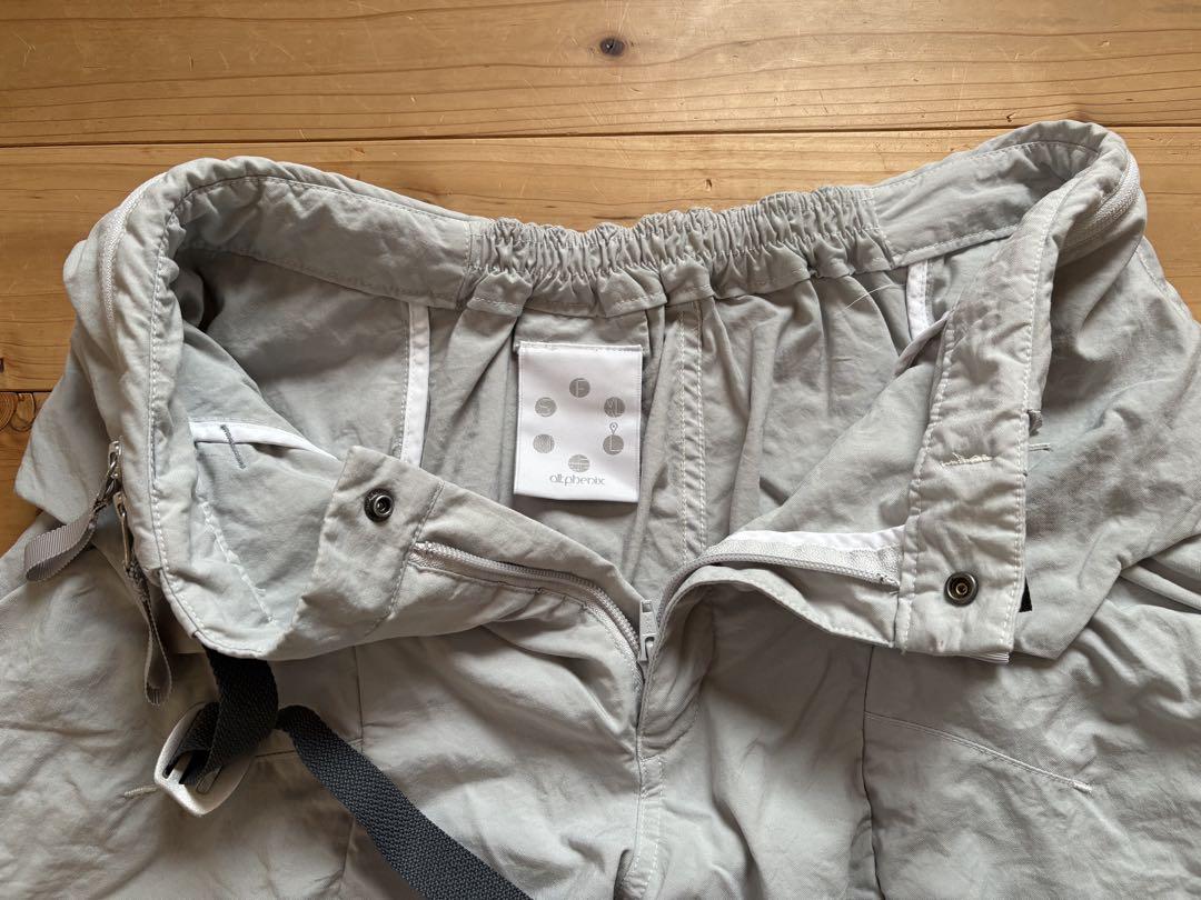 【美品】alk phenix Shu Zak Shorts　アイスグレー L