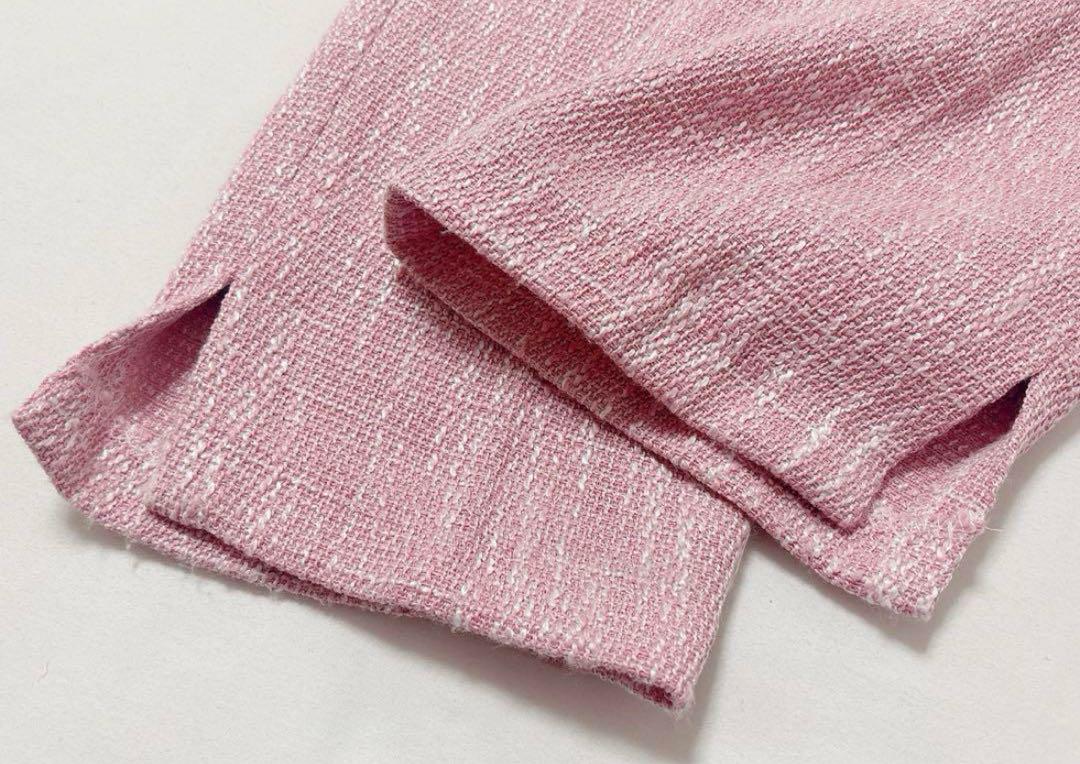 予約購入品♡大人可愛い【UNMINOU】洗える ツイード パンツ