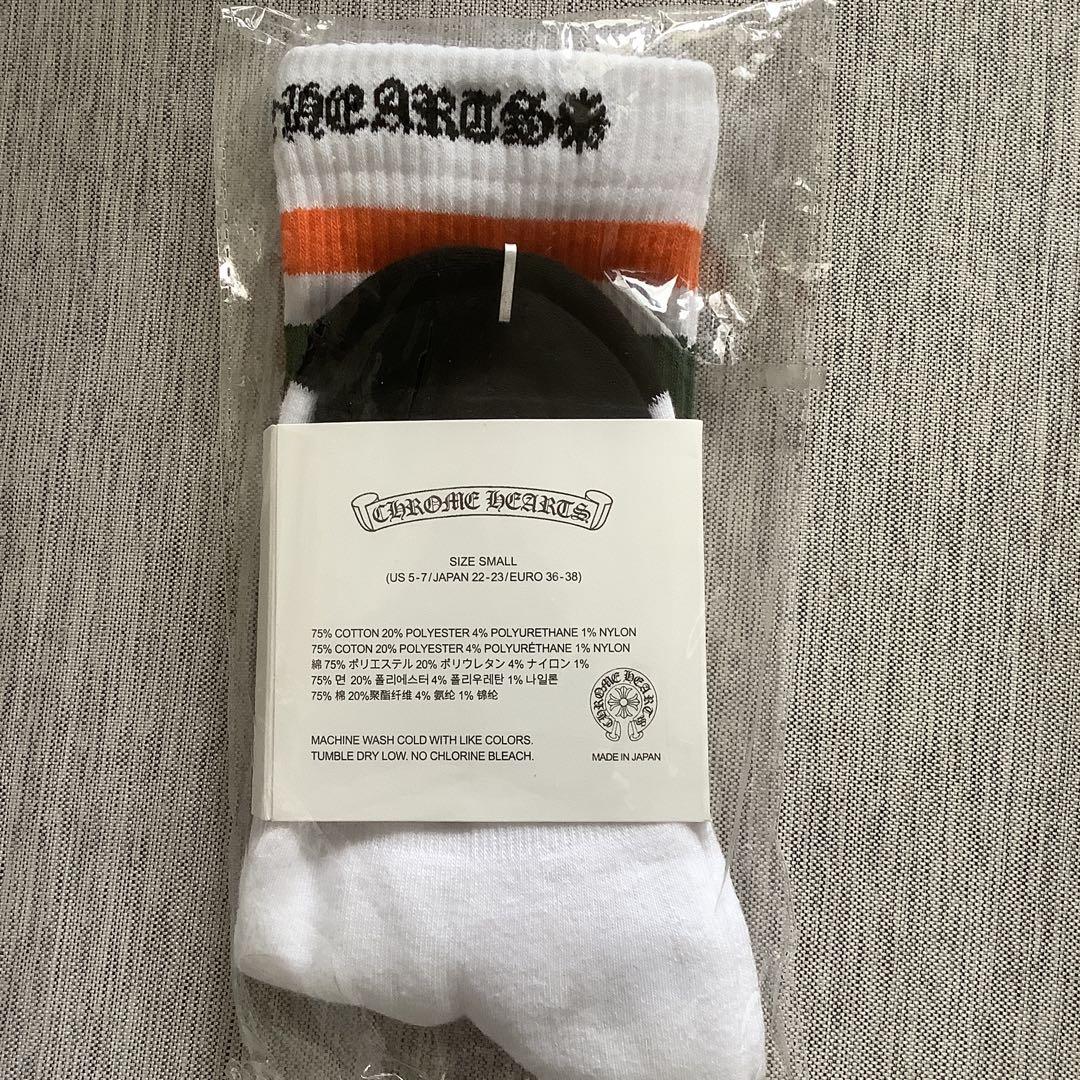 Chrome Hearts ストライプソックス　靴下