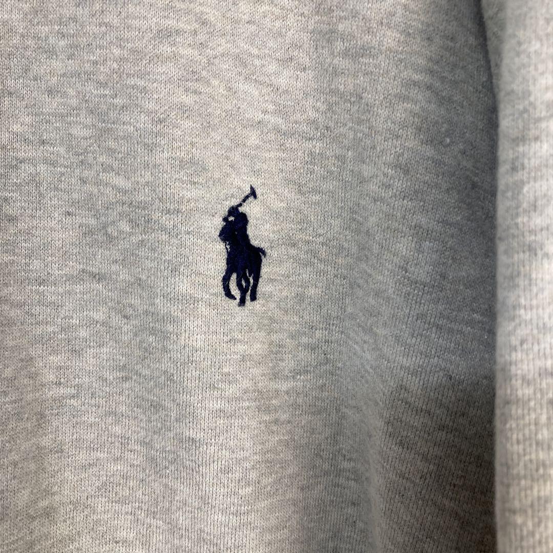 【人気デザイン】ポロバイラルフローレン　ワンポイント　ロゴ刺繍　パーカー　2XL