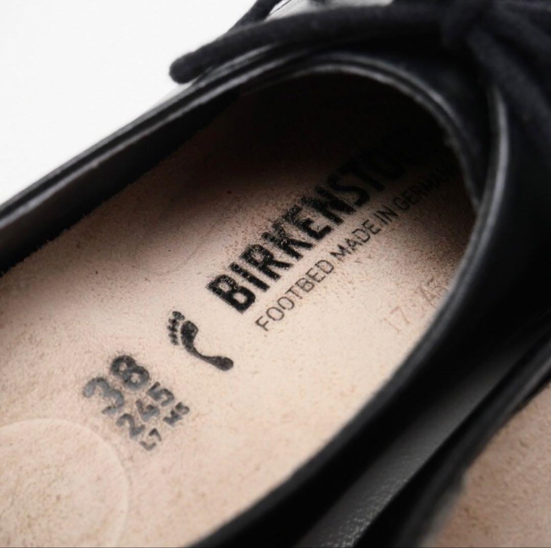美品！BIRKENSTOCK ソーンダース 38サイズ　ブラック　レザー