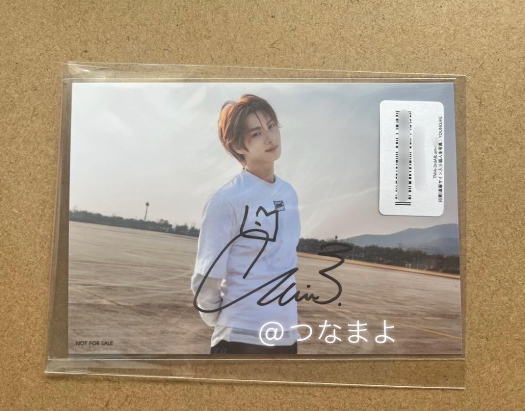 TWS TRY WITH US DOHOONドフン 直筆サイン入り個人生写真 TWS 투어스 | TWS : 3rd Mini Album 'TRY WITH US' Official