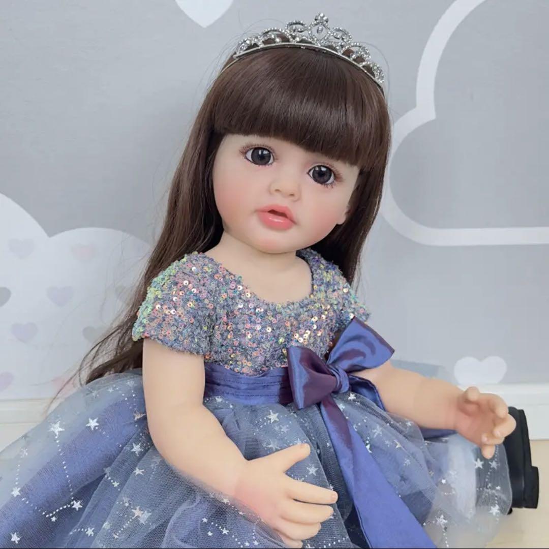お礼や感謝伝えるプチギフト リボーンドール 人形 フルシリコンビニールドール 女の子 - メルカリ 人形