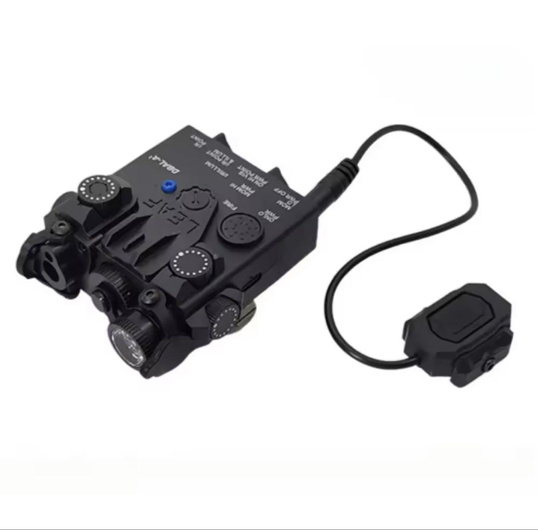 DBAL-A2 BK レッド赤/LEDフラッシュライト 充電式 PEQ NGAL