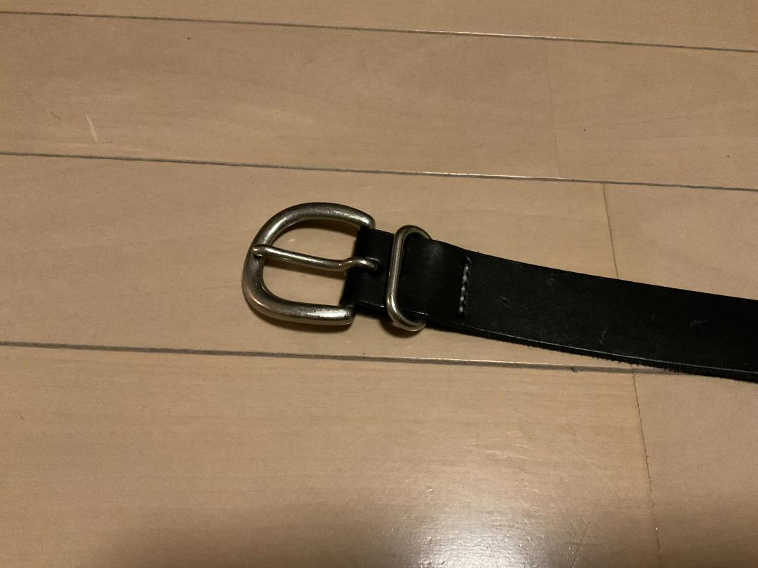 Hender Scheme tanning belt ベルト ブラック 黒
