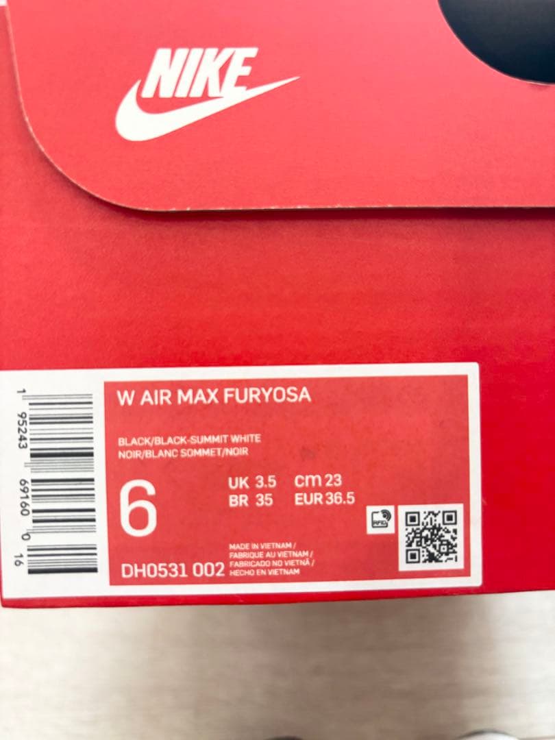 エアマックス フュリオサ NIKE AIR MAX FURYOSA 23