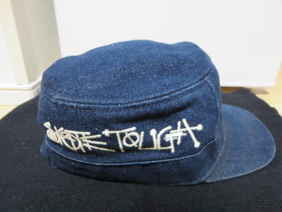 希少！STUSSY ワークキャップ デニム スケーター ラットパトロール STUSSY CAP ワークキャップ デニム スケーター RAT PATROL