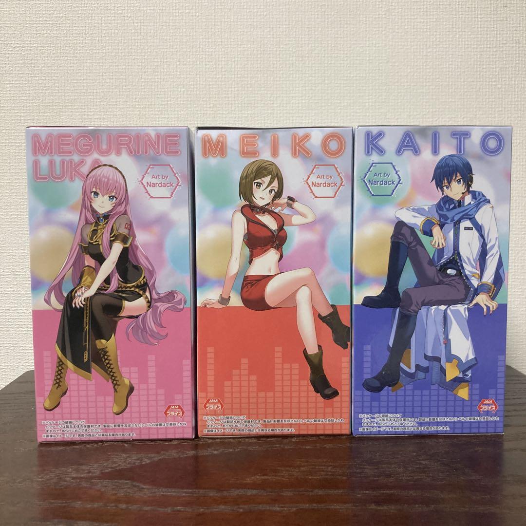 初音ミク　ぬーどるストッパーフィギュア　巡音ルカ　MEIKO KAITO