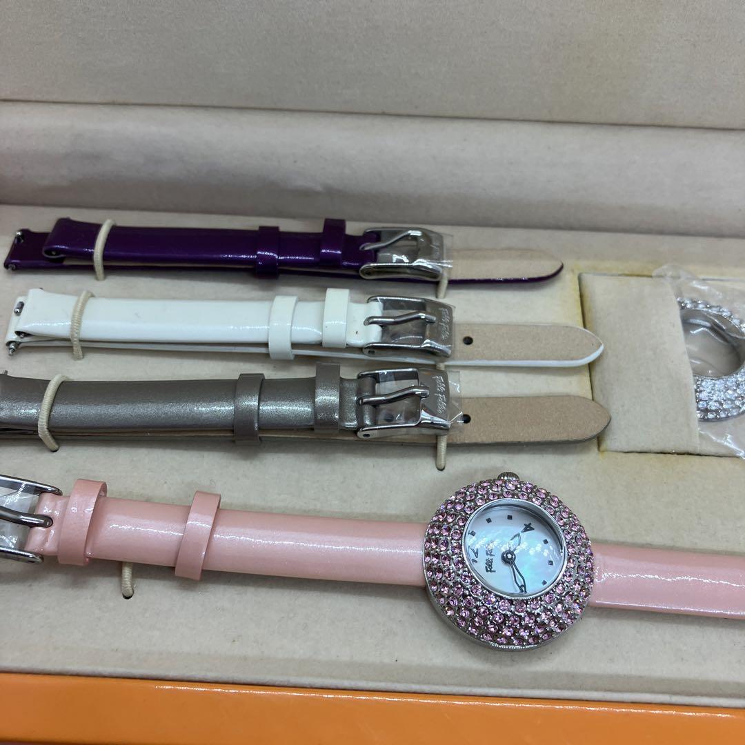 超美品   Folli Follie フォリフォリ  着せ替え　腕時計