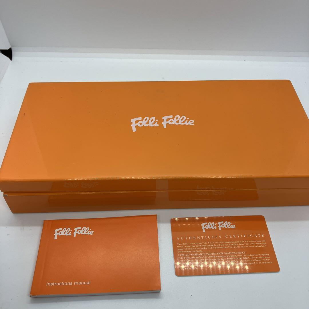 超美品   Folli Follie フォリフォリ  着せ替え　腕時計