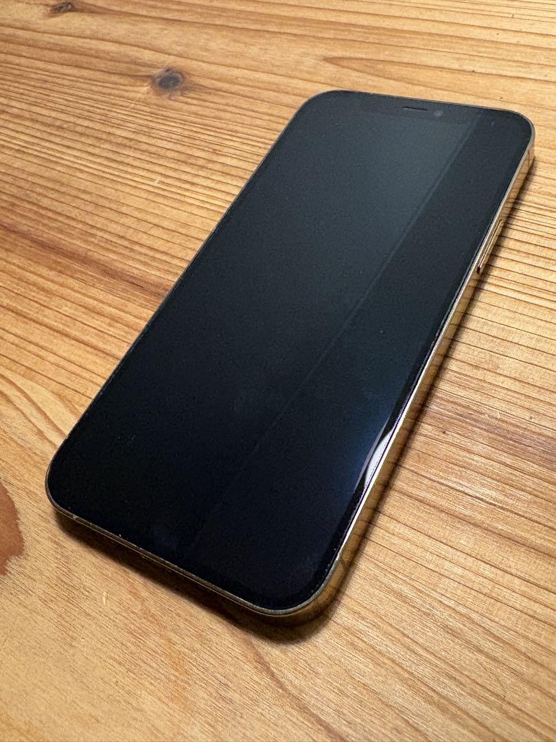 【バッテリー交換済】iPhone12 Pro ゴールド　128GB SIMフリー