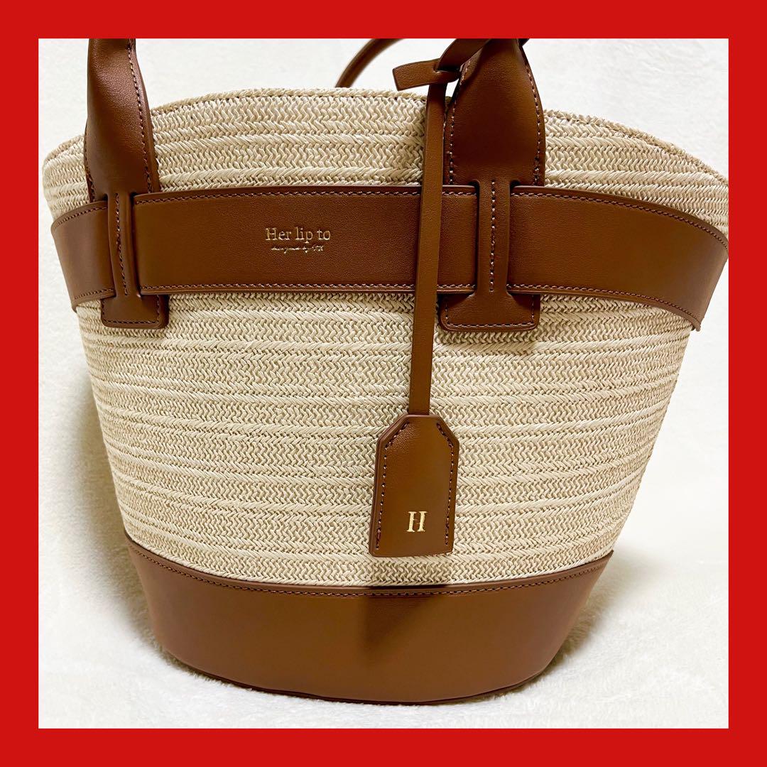 美品 herlipto ハーリップトゥ Palma Tote Bag 人気 美品 herlipto ハーリップトゥ Palma Tote Bag 人気