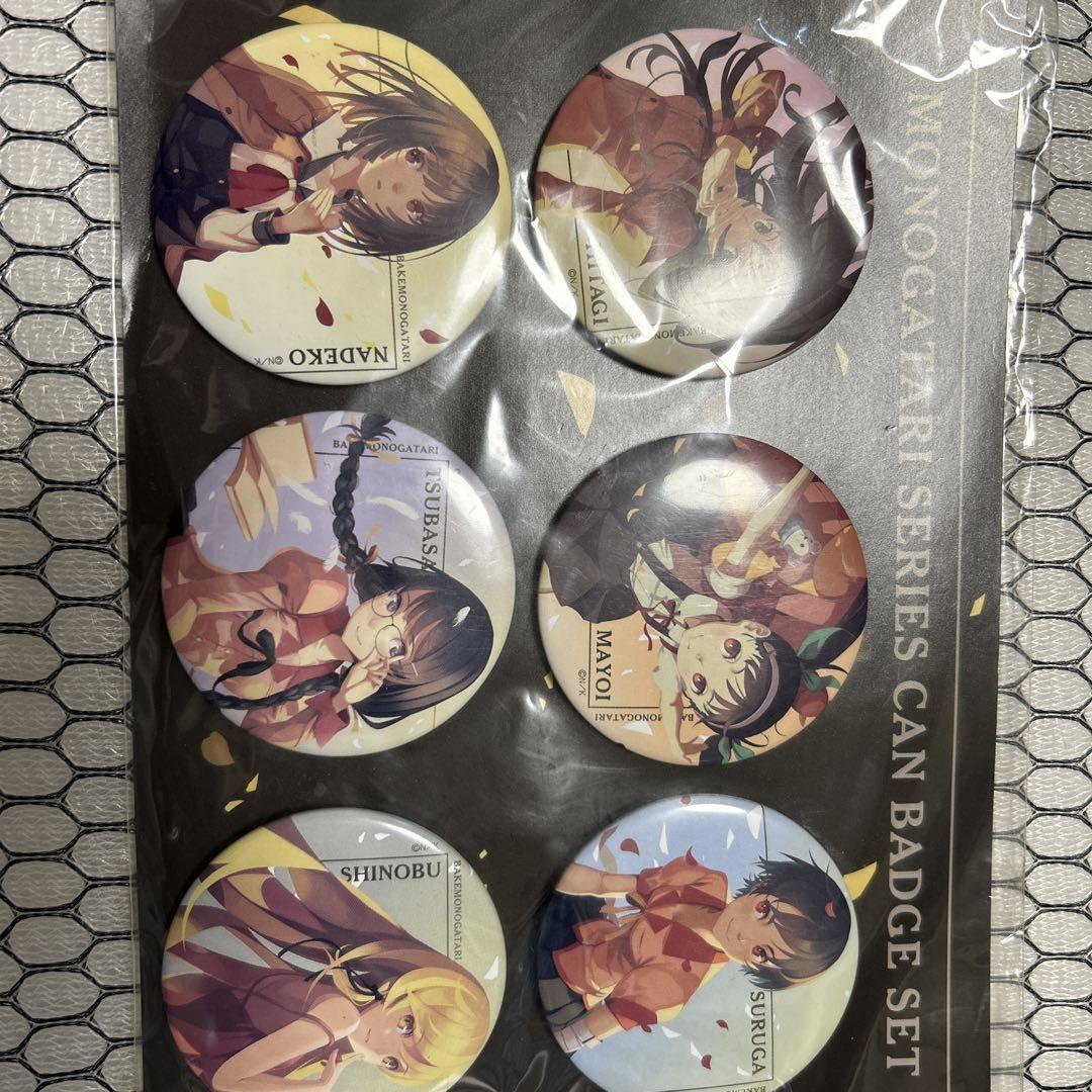 MADOGATARI展限定 缶バッジセット Amazon.co.jp: MADOGATARI展 限定 物語シリーズ 缶バッジセット