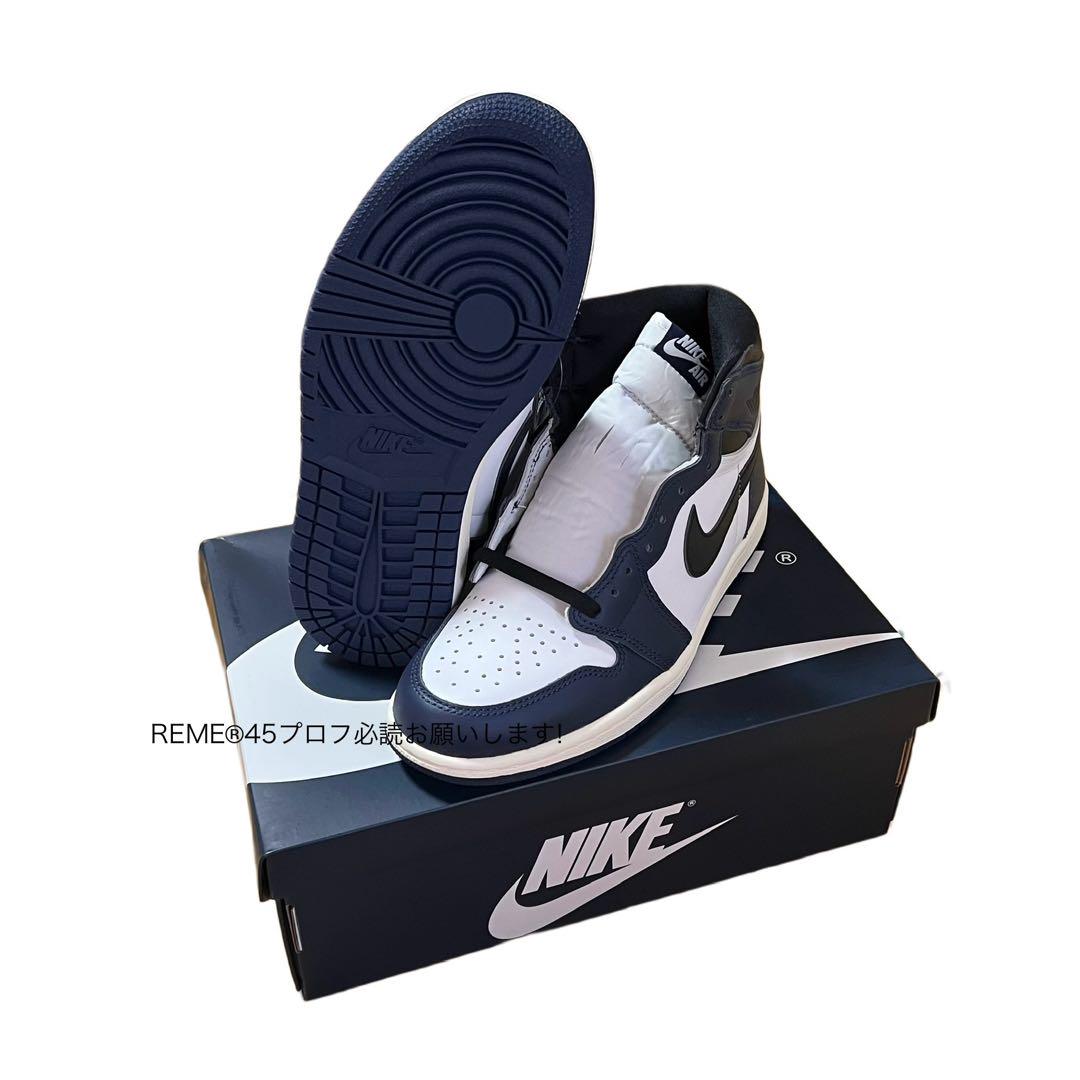 JORDAN BRAND AIR JORDAN 1 RETRO HIGH OG MIDNIGHT NAVY/BLACK