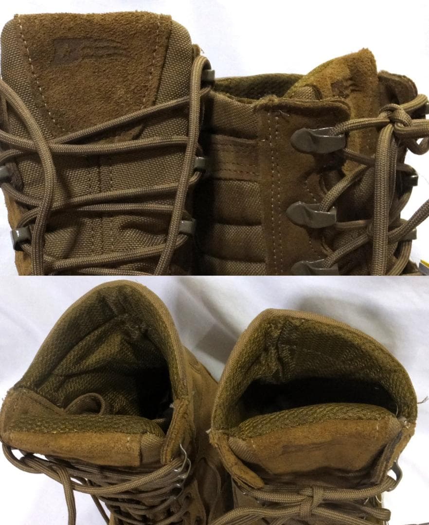 米海軍実用ベルビル533STアサルト ブーツ9.5R 27.5cmスチールトゥ