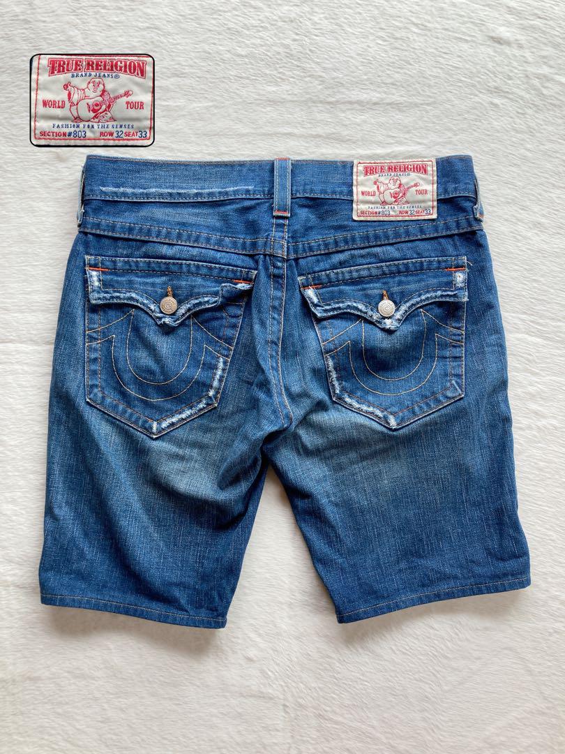 TRUE RELIGION デニムショートパンツ 32/33