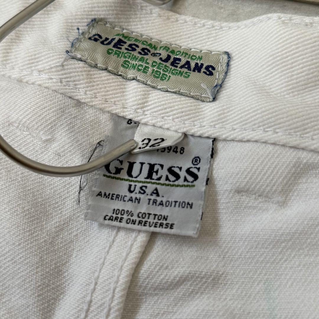90s GUESS USA製 Denim Buggy Short 32