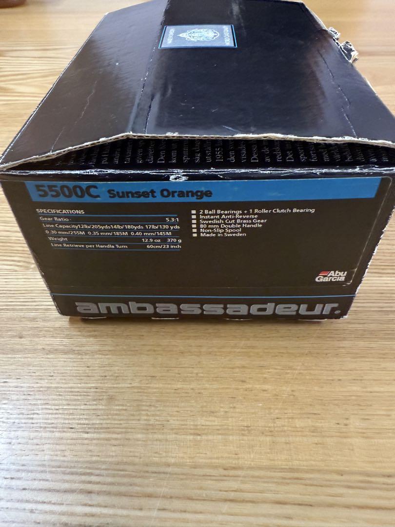 新品未使用】Abu Garcia Ambassadeur5500C箱付属品付き - メルカリ