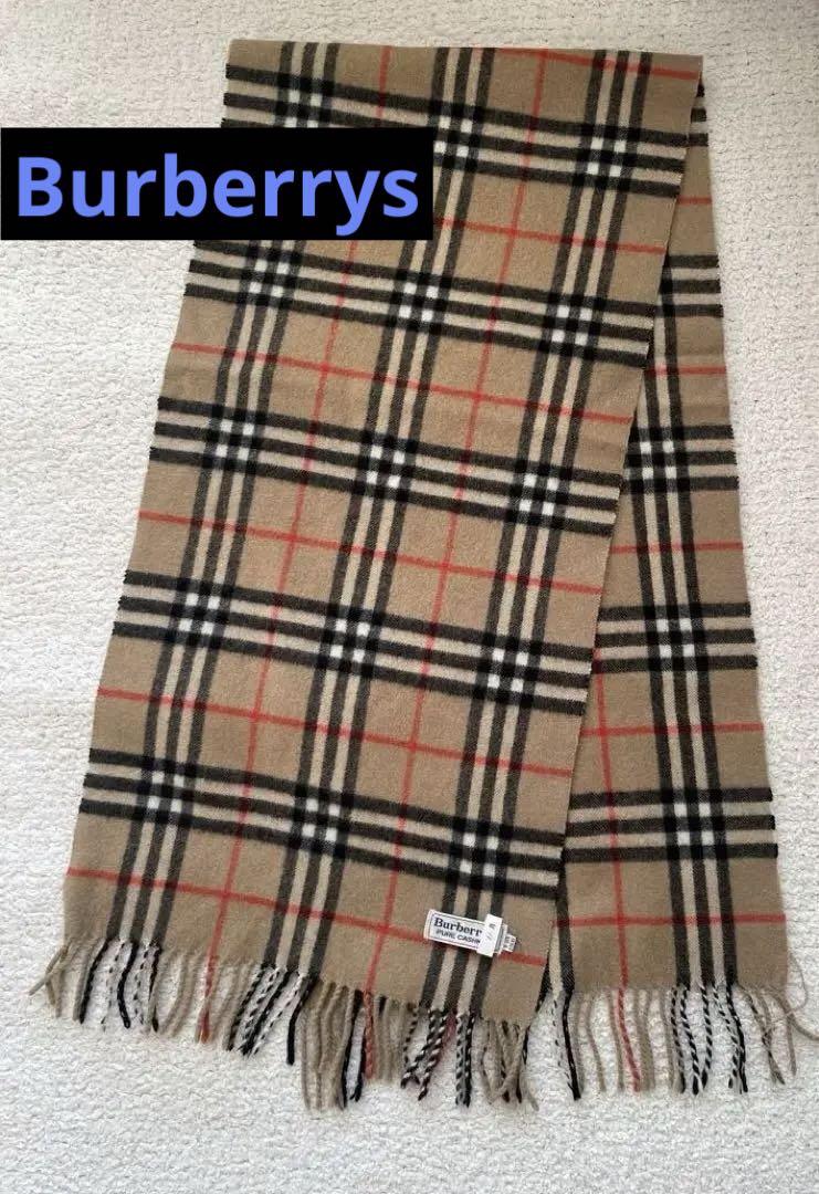 Burberry☆カシミア100% マフラー