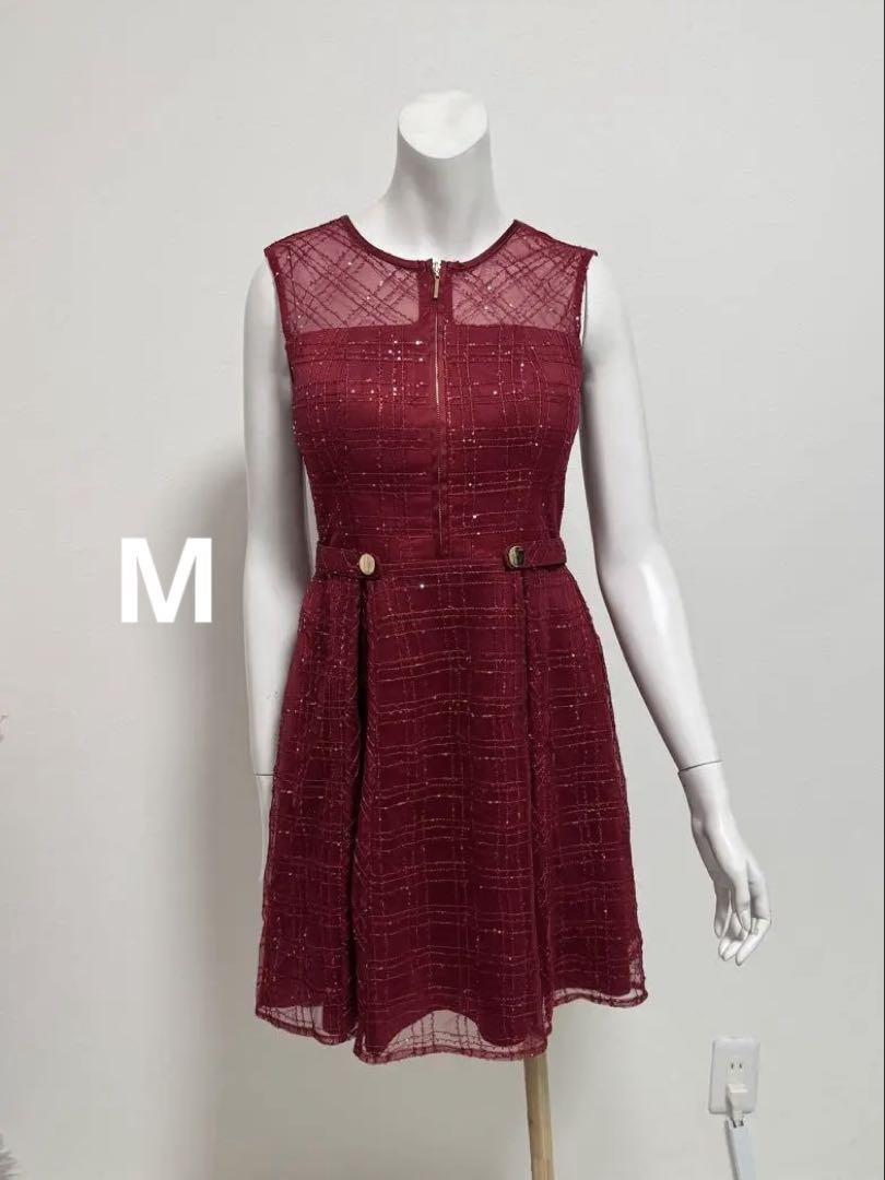 DEA ROBE de FLEURSローブドフルール・スパンコールレースドレス