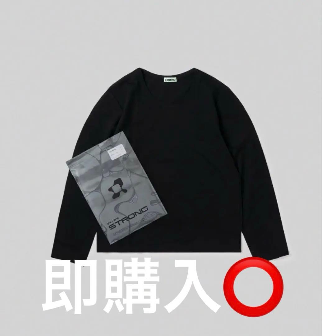STRONG PACK TEE BLACK ours 深水光太 モード xsXS(SS)