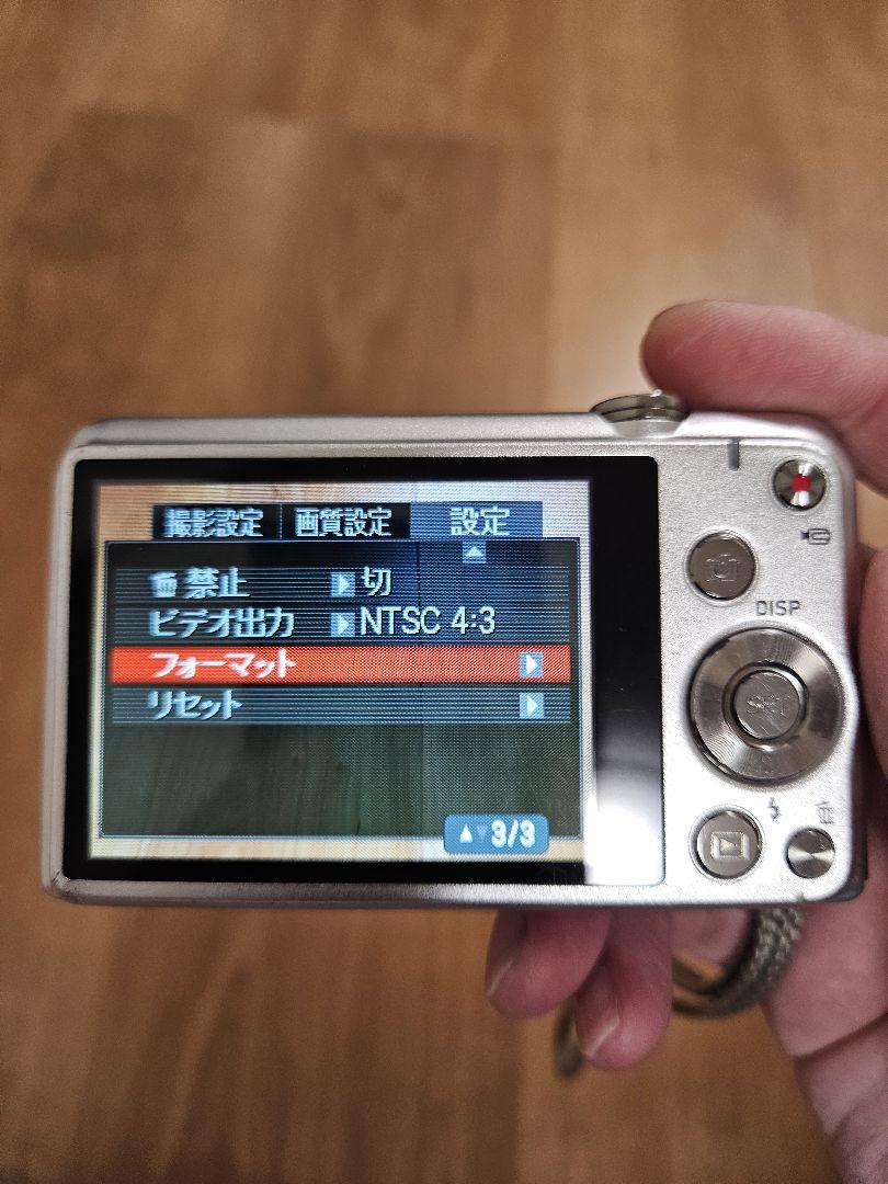 CASIO　EXILIM　EX-ZS27　シルバー　コンデジ