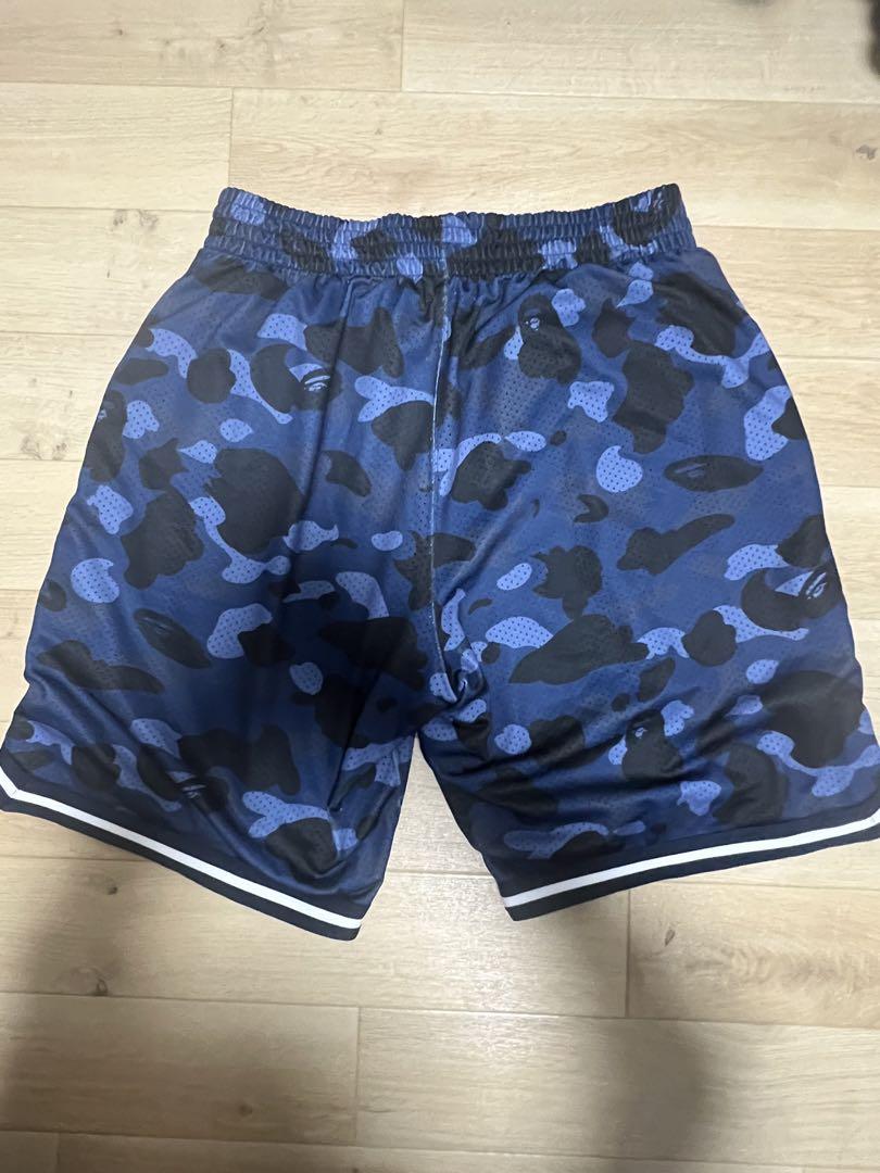 ABATHINGAPE エイプ　迷彩バケットハーフパンツ