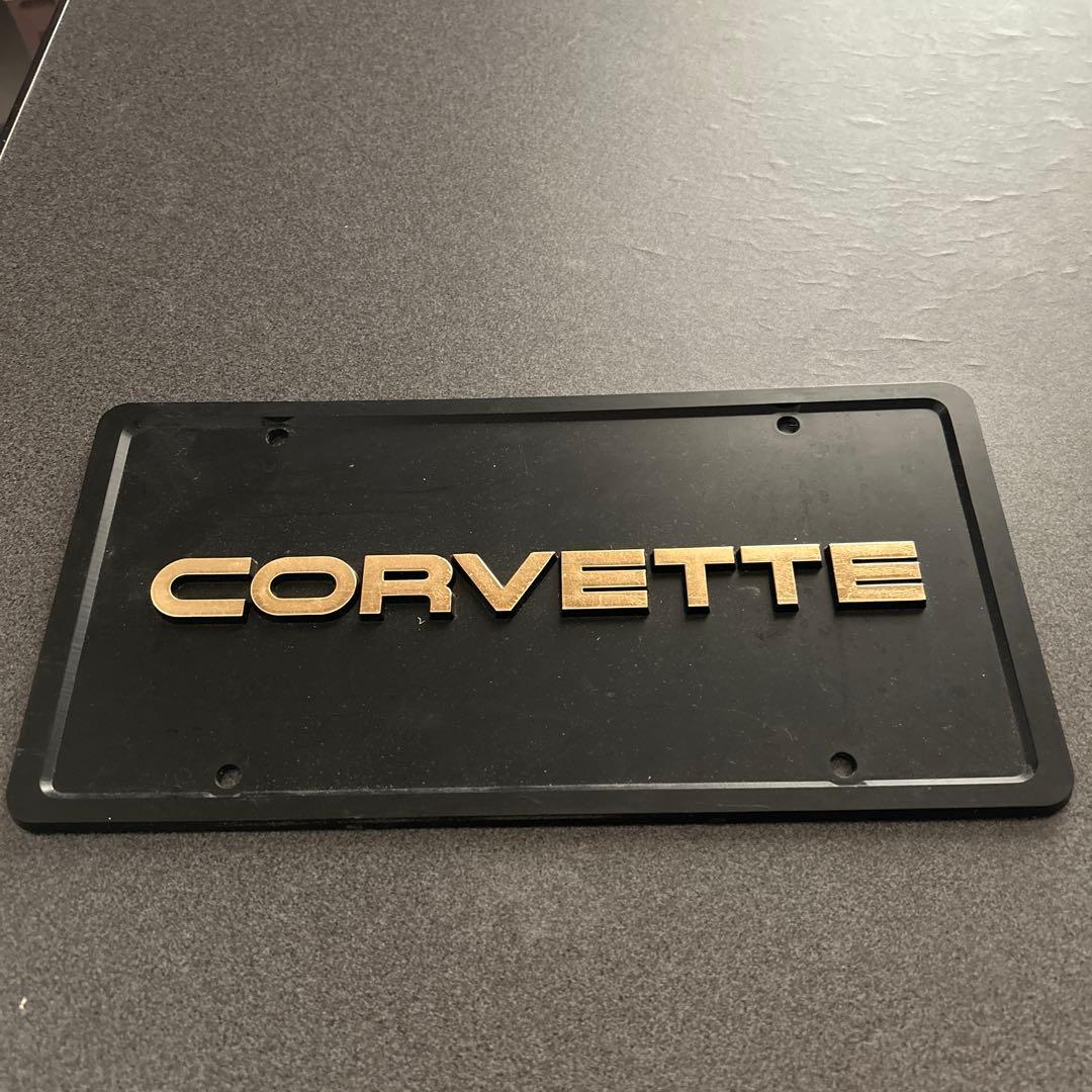 CORVETTE ナンバーフレーム コルベット