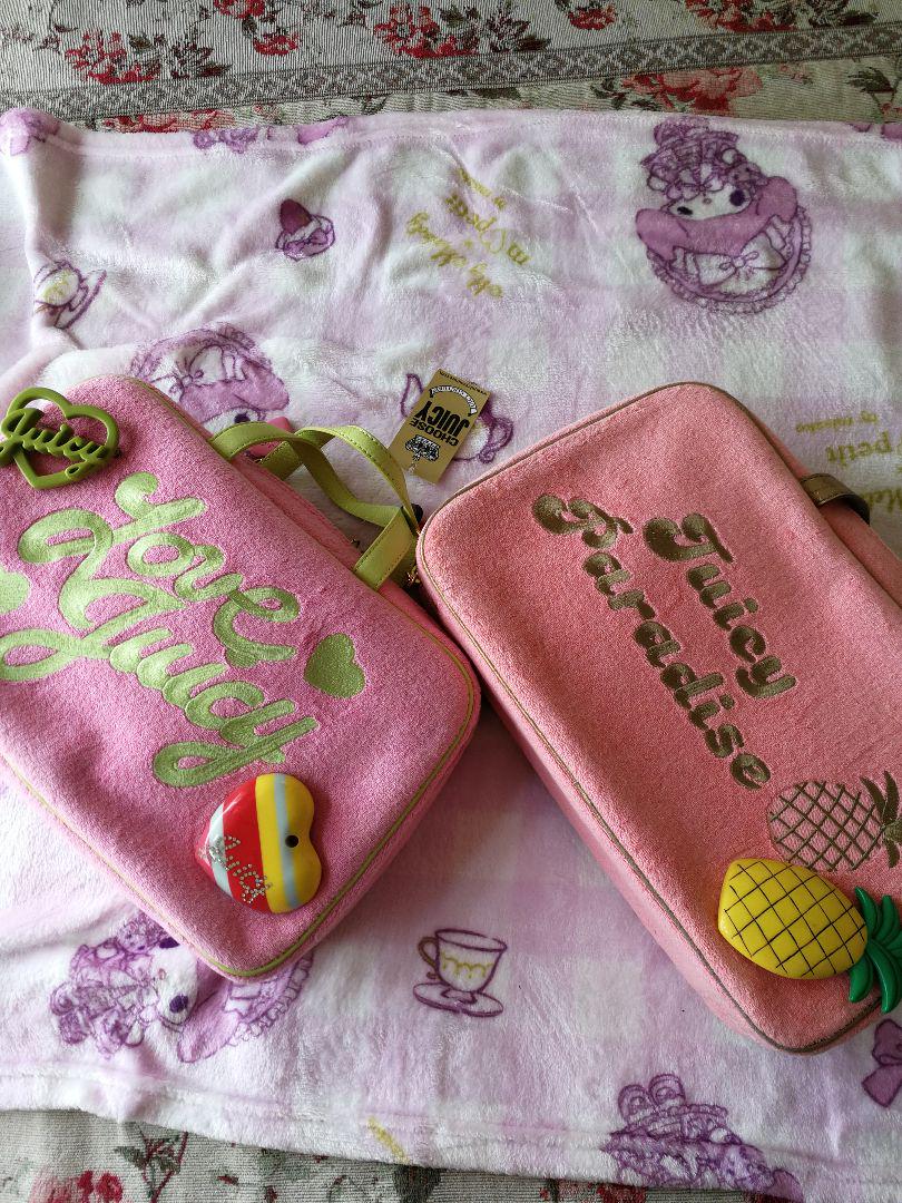 ジューシークチュール かごバッグ juicy couture チェリー ハート
