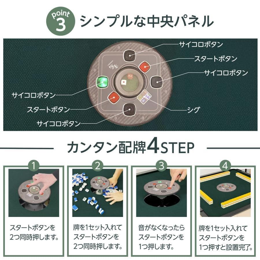 新 全自動麻雀卓 28mm 家庭用 折りたたみ 三人打ち 麻雀セット 雀荘79 新 全自動麻雀卓 28mm 家庭用 折りたたみ 三人打ち 麻雀セット 雀荘79