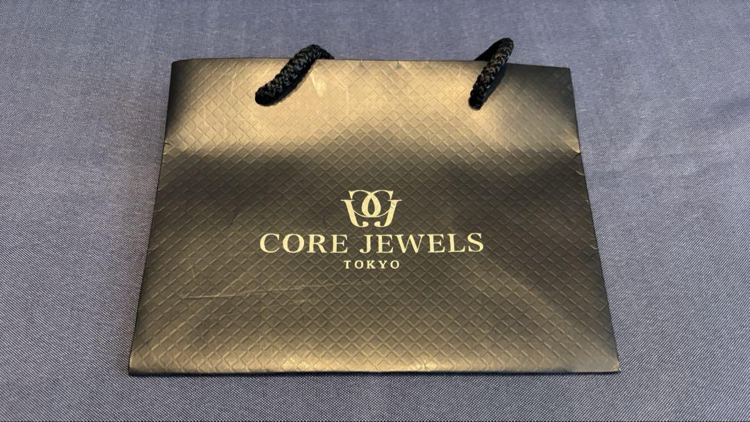 レア美品 CORE JEWELS ネックレス 45cm ブラックスピネル