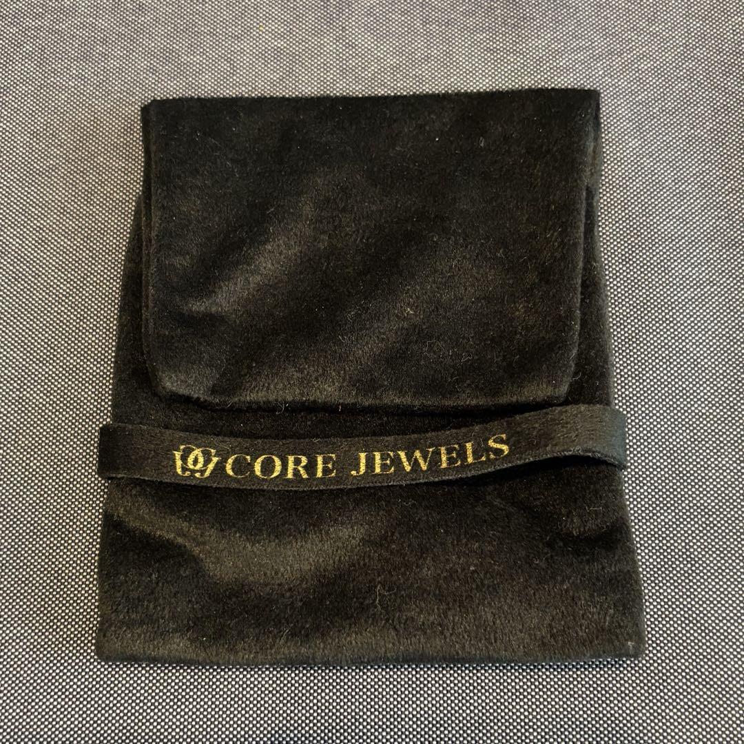 レア美品 CORE JEWELS ネックレス 45cm ブラックスピネル
