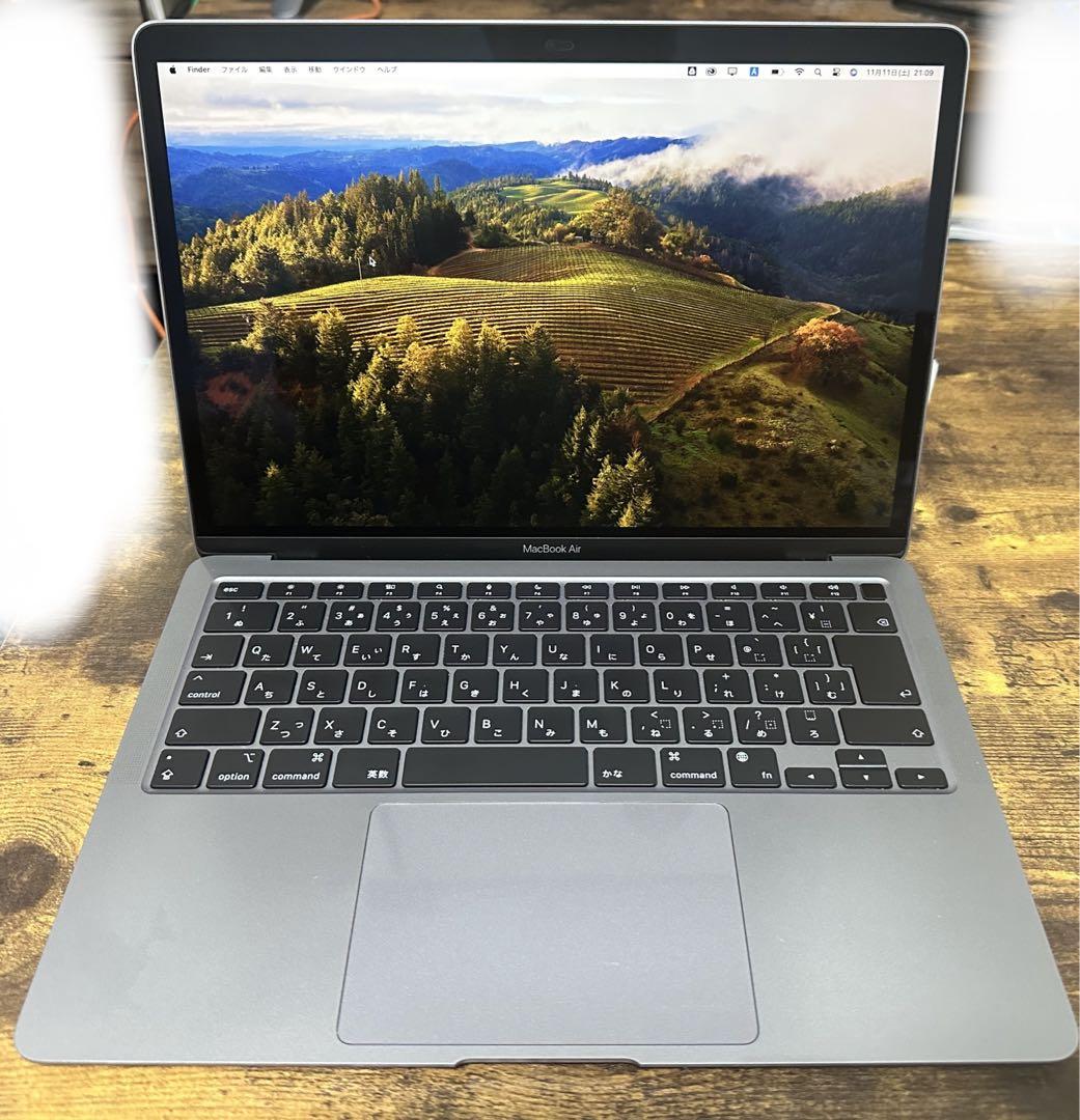M1 MacBook Air Space Gray 256GB メモリ16GB ノートPC