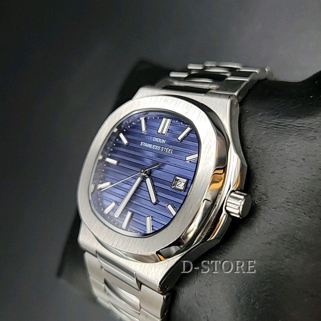 DIDUN DESIGN 正規品 ノーチラスモデル クォーツ メタルバンド