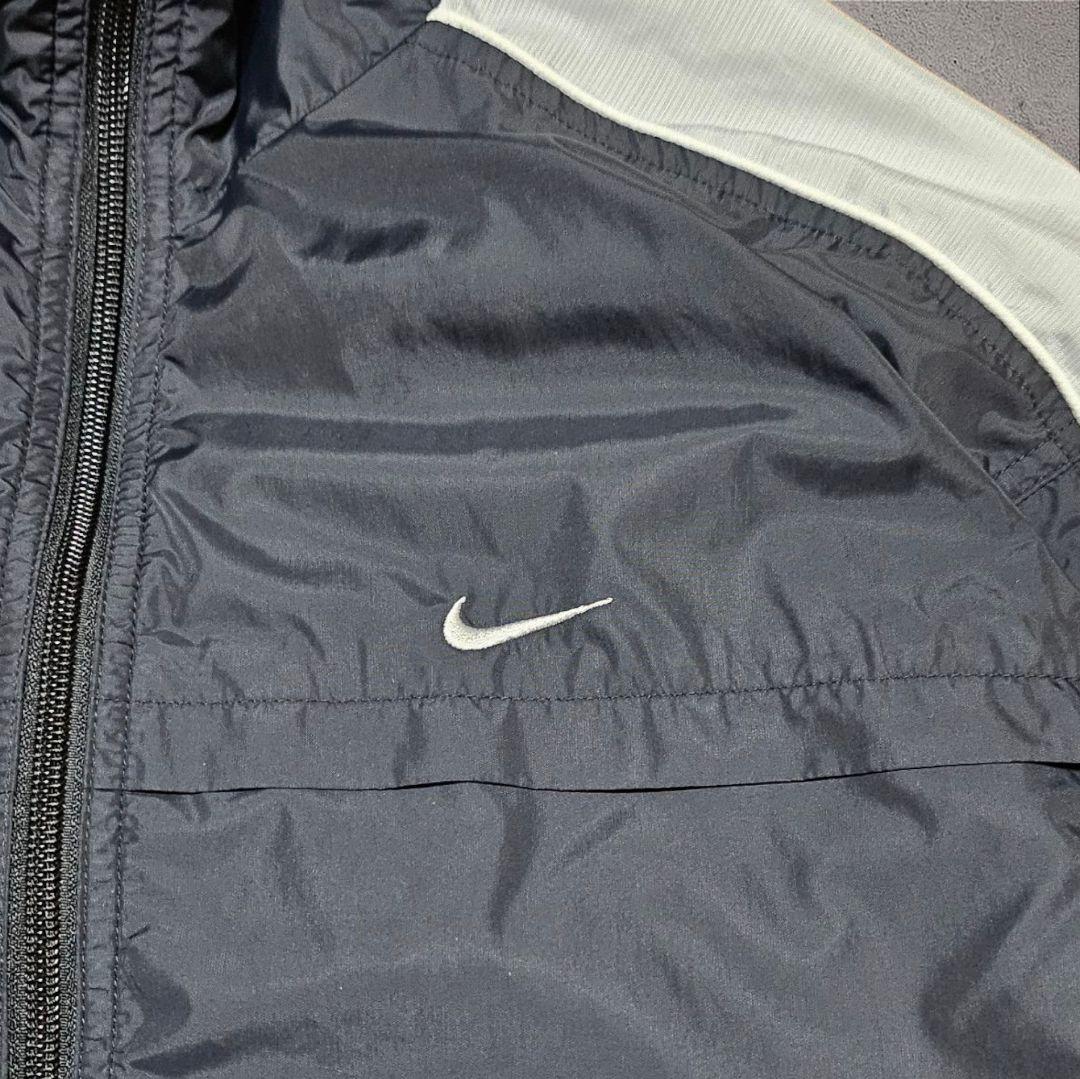 NIKE ナイキ ナイロンジャケット Y2K ドローコード 刺繍ロゴM NIKE WWW_SHINETEETH_COM