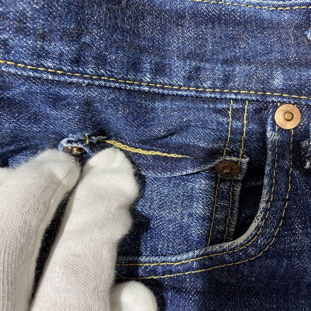 濃紺 Levi's 702XX W36 BIGE 日本製 復刻 デニム