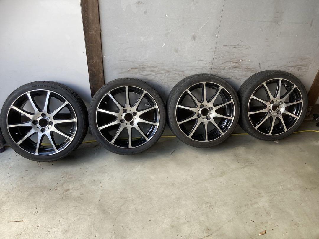 (^^)さん専用②タイヤほぼ新品！社外16インチアルミ　165/45R16