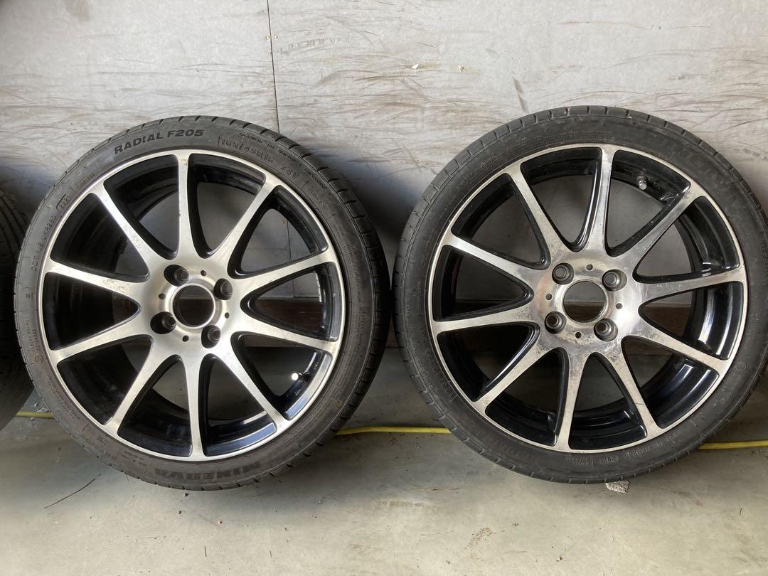 (^^)さん専用②タイヤほぼ新品！社外16インチアルミ　165/45R16