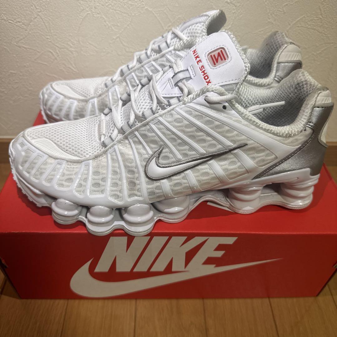 み*ー様 NIKE WSHOX TL WHITE