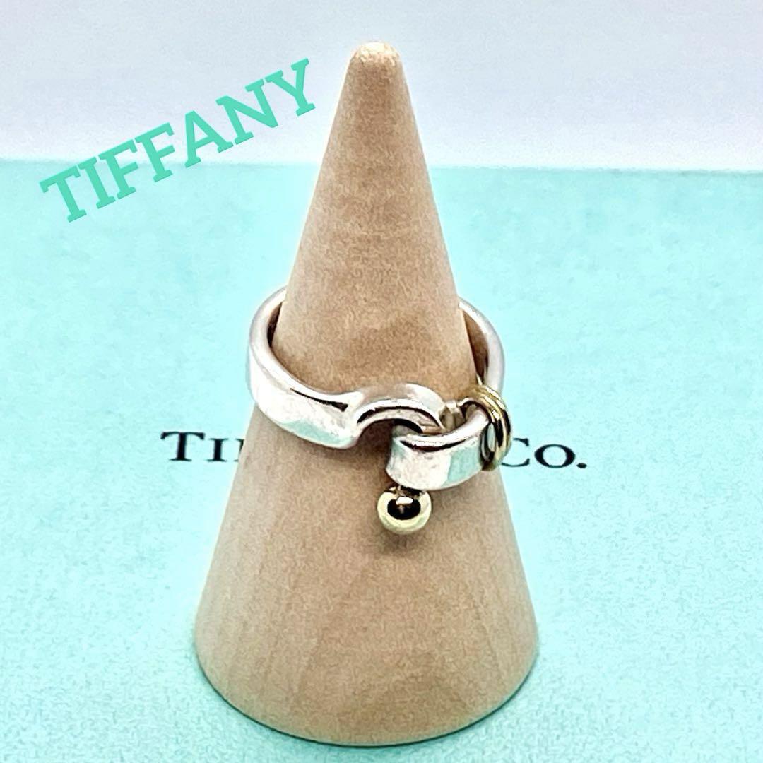 ティファニー 925/750 フック＆アイ リング 10号 f_070 TIFFANY＆Co. ティファニー リング フック&アイ 925/750 - メルカリ